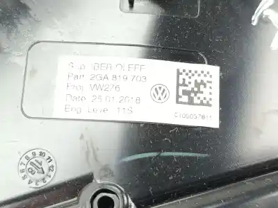 İkinci el araba yedek parçası havalandirici için volkswagen t-roc (a11, d11) 1.5 tsi oem iam referansları 2ga819703  