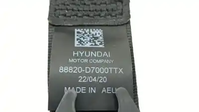 Автозапчастина б/у передній правий ремін безпеки для hyundai tucson (tl, tle) 1.6 gdi посилання на oem iam 88820d7000ttx  