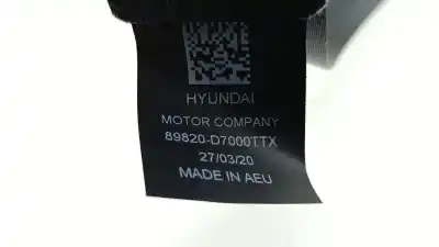 Автозапчастина б/у задній правий ремін безпеки для hyundai tucson (tl, tle) 1.6 gdi посилання на oem iam 89820d7000ttx  
