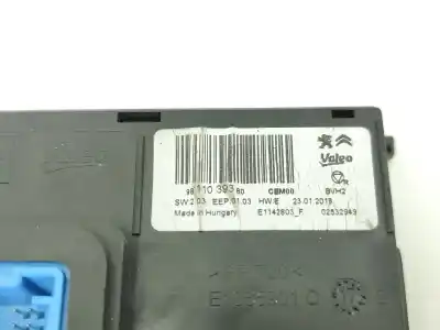 Автозапчастина б/у електронний модуль для citroen c4 cactus 1.2 puretech 130 посилання на oem iam 9811039380  