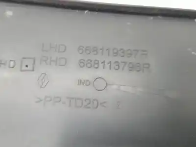 Автозапчастина б/у торпеда для renault captur ii (hf_) tce 90 (hfm6) посилання на oem iam 668119397r  