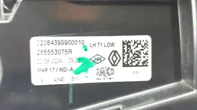 Second-hand car spare part left tailgate light for renault captur ii (hf_) tce 90 (hfm6) oem iam references 265553075r  