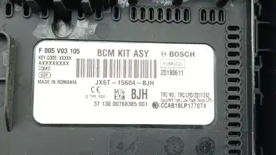 Peça sobressalente para automóvel em segunda mão caixa de fusíveis e relés por ford focus iv (hn) 1.0 ecoboost referências oem iam jx6t15604bjh  
