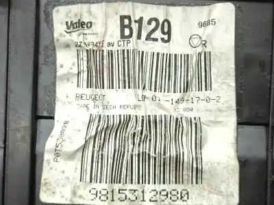 Автозапчастина б/у повне нормальне опалення для peugeot 508 sw i (8e_) 1.6 hdi посилання на oem iam 9815312980  