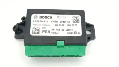 Second-hand car spare part electronic module for peugeot 508 sw i (8e_) 1.6 hdi oem iam references 9819343480