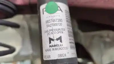 Second-hand car spare part rear shock absorber set for opel corsa f 1.2 (68) oem iam references 9837467280  