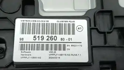 Second-hand car spare part dashboard for opel corsa f 1.2 (68) oem iam references 9851926080  