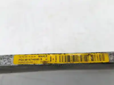 Автозапчасти б/у конденсатор кондиционера воздуха за peugeot 308 iii (fb_, fh_, fp_, f3_) bluehdi 130 (fbyhzl, fbyhzt) ссылки oem iam 9816746580b  