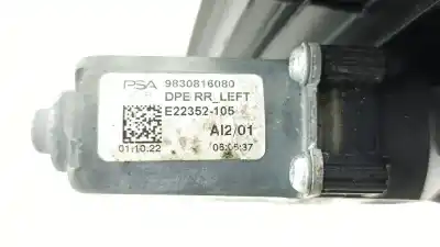 Автозапчасти б/у регулятор стекла заднего левого за peugeot 308 iii (fb_, fh_, fp_, f3_) bluehdi 130 (fbyhzl, fbyhzt) ссылки oem iam 9830816080  