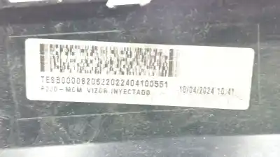 Second-hand car spare part front bumper trim for opel corsa f 1.2 (68) oem iam references 9850366080  