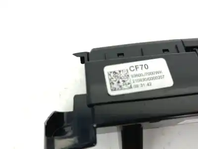 Peça sobressalente para automóvel em segunda mão interruptor 4 piscas - emergência por kia xceed (cd) 1.4 t-gdi referências oem iam 93600j7000  