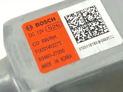 Автозапчасти б/у мотор заднего правого стекла за kia xceed (cd) 1.4 t-gdi ссылки oem iam 83460j7000  