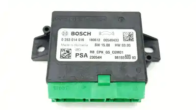 Автозапчастина б/у електронний модуль для citroen c3 aircross ii (2r_, 2c_) 1.2 puretech 110 (2rhnzb, 2rhnzw, 2rhnpx, 2rhnpj) посилання на oem iam 9819360080