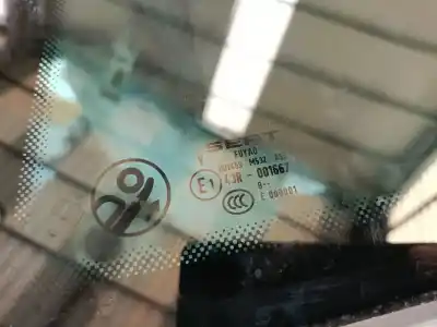 Автозапчастина б/у ліве задне скорівне скло для seat leon (5f1) 1.5 tgi посилання на oem iam 5f4845041aanvb  