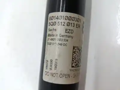 Автозапчастина б/у правий задній амортизатор для seat leon (5f1) 1.5 tgi посилання на oem iam 5q0512013er  