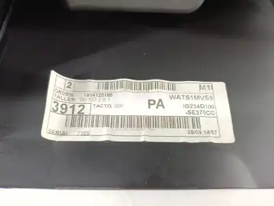 Автозапчастина б/у центральна консоль для seat leon (5f1) 1.5 tgi посилання на oem iam 5f0863243vs9  