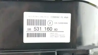 Автозапчастина б/у панель інструментів для peugeot 208 ii (ub_, up_, uw_, uj_) 1.2 puretech 75 посилання на oem iam 9853116080