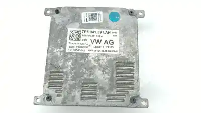 Автозапчастина б/у блок управління ксеноновими фарами для seat leon (5f1) 1.5 tgi посилання на oem iam 7p5941591ah  