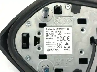 Second-hand car spare part antenna base for opel corsa f 1.2 (68) oem iam references 98512735xt  