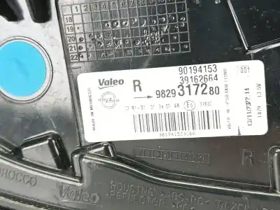 Second-hand car spare part right tailgate light for opel corsa f 1.2 (68) oem iam references 9829317280  