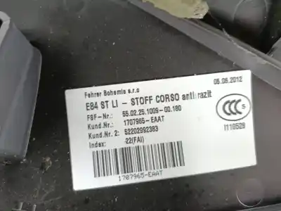 Peça sobressalente para automóvel em segunda mão bancos traseiros por bmw x1 (e84) sdrive 18 d referências oem iam 52202992107  