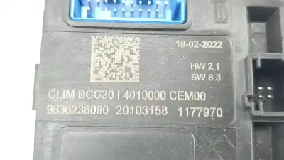 Автозапчастина б/у електронний модуль для peugeot 2008 ii (ud_, us_, uy_, uk_) 1.5 bluehdi 110 (udyhsk) посилання на oem iam 9836236080  