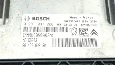 Second-hand car spare part ecu engine control for peugeot 2008 ii (ud_, us_, uy_, uk_) 1.5 bluehdi 110 (udyhsk) oem iam references 9845780880  