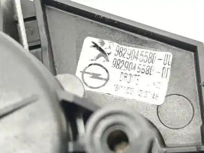 Second-hand car spare part rear right window regulator for opel corsa f 1.2 (68) oem iam references 9829045580  