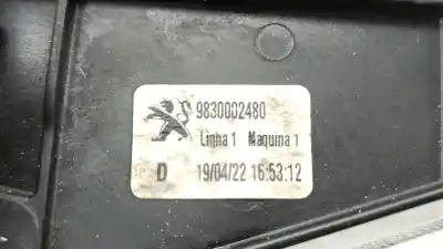 Second-hand car spare part rear right window regulator for peugeot 2008 ii (ud_, us_, uy_, uk_) 1.5 bluehdi 110 (udyhsk) oem iam references 9830002480  