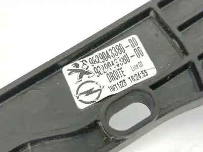 Second-hand car spare part passenger side right window regulator for opel corsa f 1.2 (68) oem iam references 9829043380  