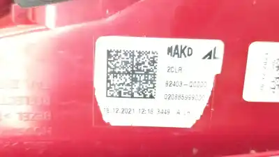 Pezzo di ricambio per auto di seconda mano luce di coda interna sinistra per hyundai i20 iii (bc3, bi3) 1.0 t-gdi riferimenti oem iam 92403q0000  