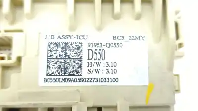 İkinci el araba yedek parçası röle/sigorta kutusu için hyundai i20 iii (bc3, bi3) 1.0 t-gdi oem iam referansları 91953q0550  