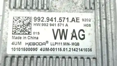 Автозапчасти б/у блок управления ксеноновыми фарами за cupra formentor (km7) 1.5 tsi ссылки oem iam 992941571ae  