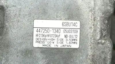 Piesă de schimb auto la mâna a doua compresor de aer condiționat pentru jeep compass (mp, m6, mv, m7) 1.6 crd referințe oem iam 4472501340  
