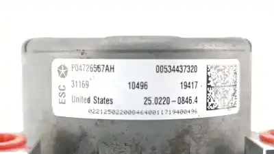 Автозапчасти б/у абс за jeep compass (mp, m6, mv, m7) 1.6 crd ссылки oem iam p04726567ah  