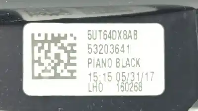 Автозапчастина б/у аераційна решіта для jeep compass (mp, m6, mv, m7) 1.6 crd посилання на oem iam 5ut65dx8ab  