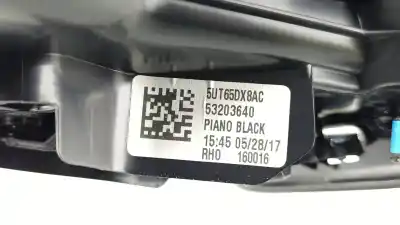 Автозапчастина б/у аераційна решіта для jeep compass (mp, m6, mv, m7) 1.6 crd посилання на oem iam 5ut65dx8ac  