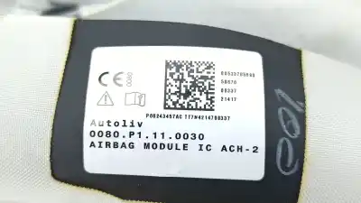 Pièce détachée automobile d'occasion airbag de toit avant gauche pour jeep compass (mp, m6, mv, m7) 1.6 crd références oem iam p68243457ac  