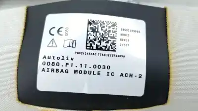 Автозапчастина б/у передня права подушка безпеки для jeep compass (mp, m6, mv, m7) 1.6 crd посилання на oem iam p68243456ac  