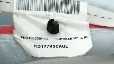 Автозапчастина б/у передня права подушка безпеки для jeep compass (mp, m6, mv, m7) 1.6 crd посилання на oem iam p68243456ac  