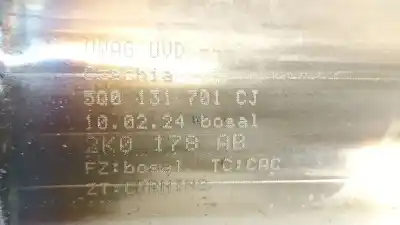 Автозапчастина б/у катализатор для volkswagen t-roc (a11, d11) 1.0 tsi посилання на oem iam 5q0131723k  