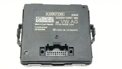 Автозапчасти б/у электронный модуль за volkswagen golf vii variant (ba5, bv5) 1.6 tdi ссылки oem iam 3q0907338c