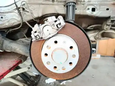 Автозапчасти б/у задний левый тормозной суппорт за volkswagen t-roc (a11, d11) 1.0 tsi ссылки oem iam 5q0615423e