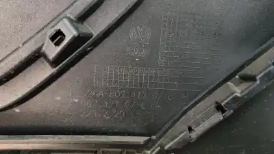 Автозапчастина б/у задній бампер для volkswagen t-roc (a11, d11) 1.0 tsi посилання на oem iam 2ga807421dgru  