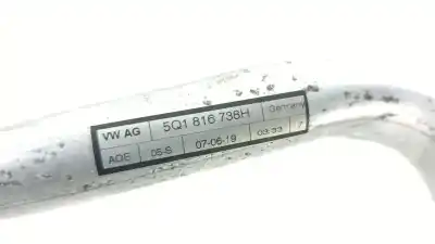 Автозапчасти б/у трубы кондиционирования воздуха за volkswagen golf vii variant (ba5, bv5) 1.6 tdi ссылки oem iam 5q1816738h  