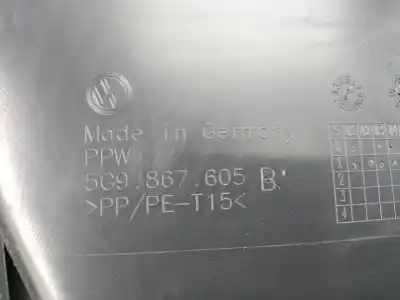 Автозапчасти б/у обивка задней двери за volkswagen golf vii variant (ba5, bv5) 1.6 tdi ссылки oem iam 5g9867605b  