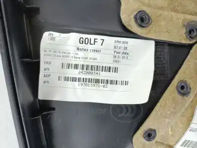 Автозапчасти б/у обивка задней правой двери за volkswagen golf vii variant (ba5, bv5) 1.6 tdi ссылки oem iam 5g6867212  