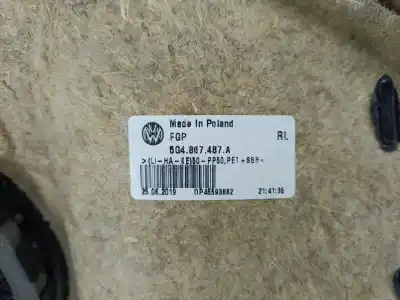 Автозапчастина б/у обкітка задніх лівіх дверей для volkswagen golf vii variant (ba5, bv5) 1.6 tdi посилання на oem iam 5g6867211  