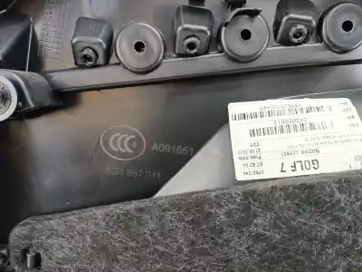 Автозапчастина б/у оббірка передніх дверей ліва для volkswagen golf vii variant (ba5, bv5) 1.6 tdi посилання на oem iam 5g4867011  