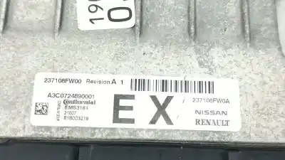 Автозапчасти б/у блок управления двигателем за nissan qashqai ii suv (j11, j11_) 1.3 dig-t ссылки oem iam 237108fw0a  